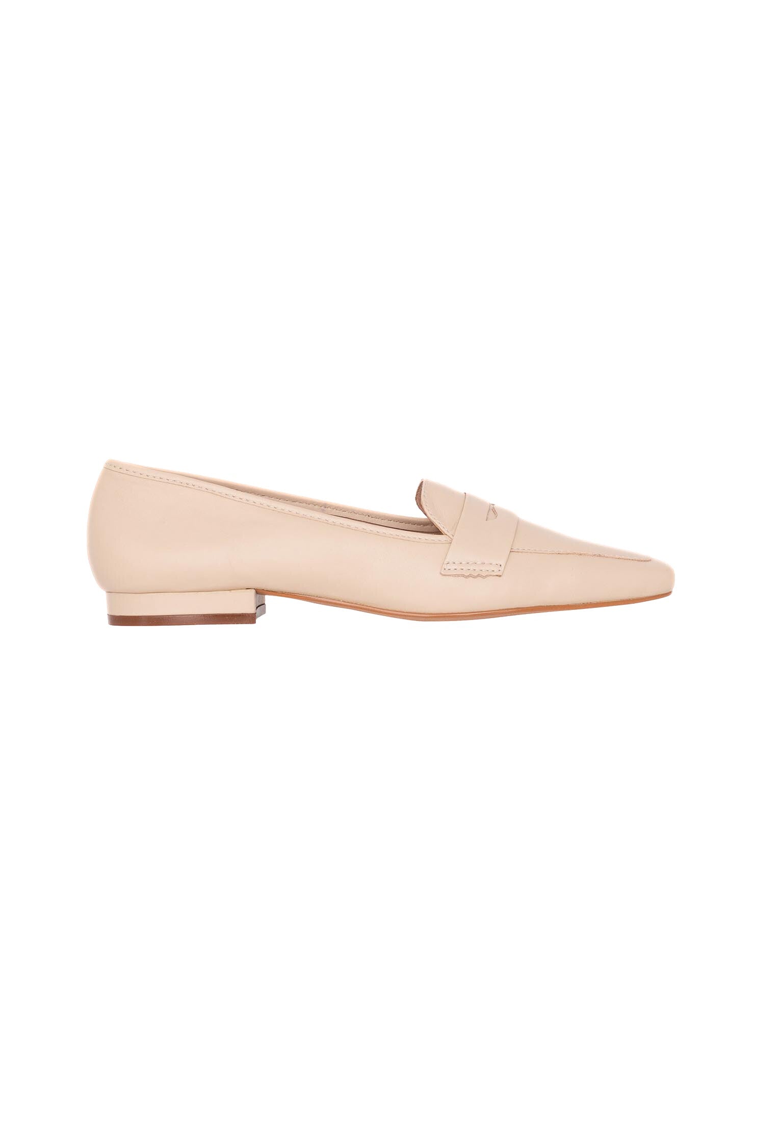 Mangará Dames Flats Cipo - Smalle Pasvorm - Beige