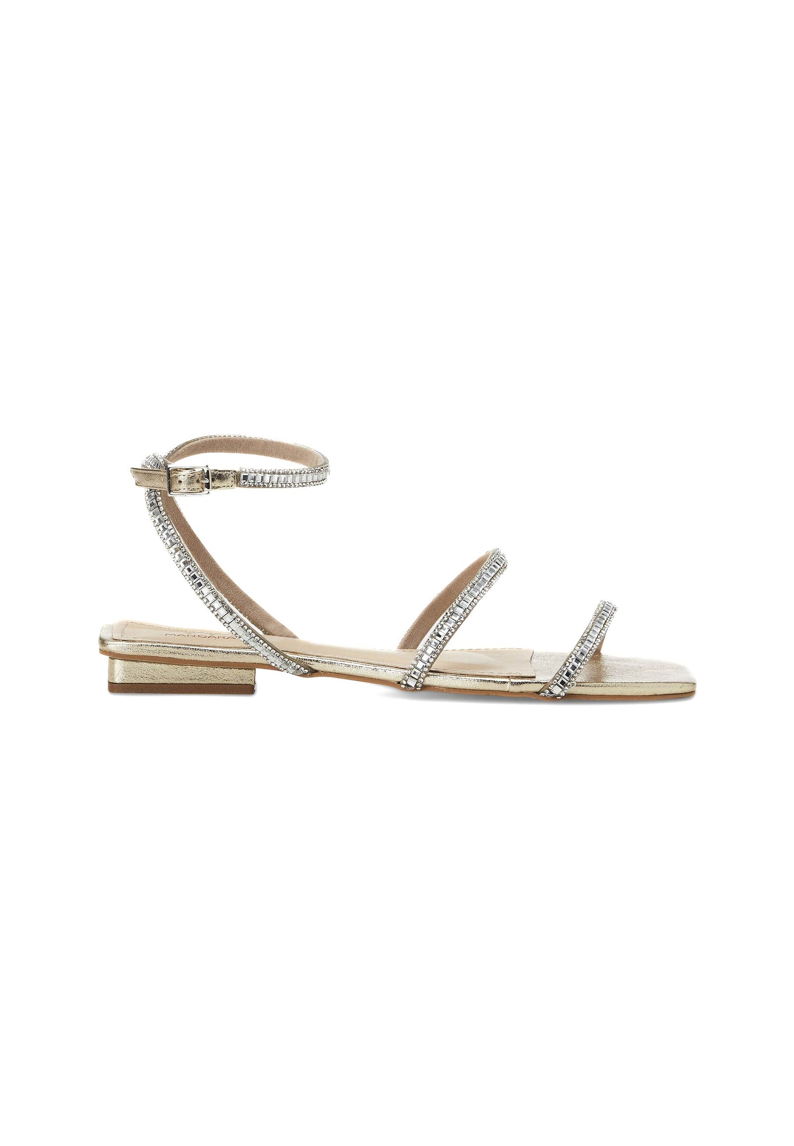 Aroeira Zomersandalen met Bandjes - Mangará - Zilver