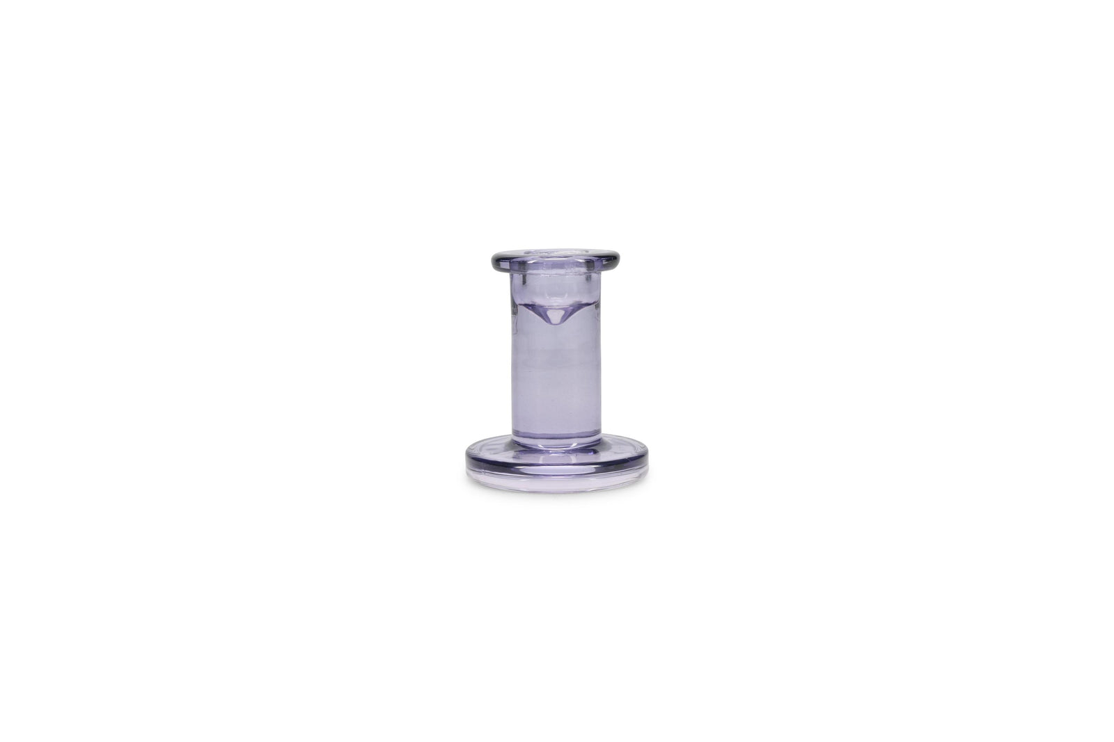 Ona - Candle holder H8cm violet Mood - set/2