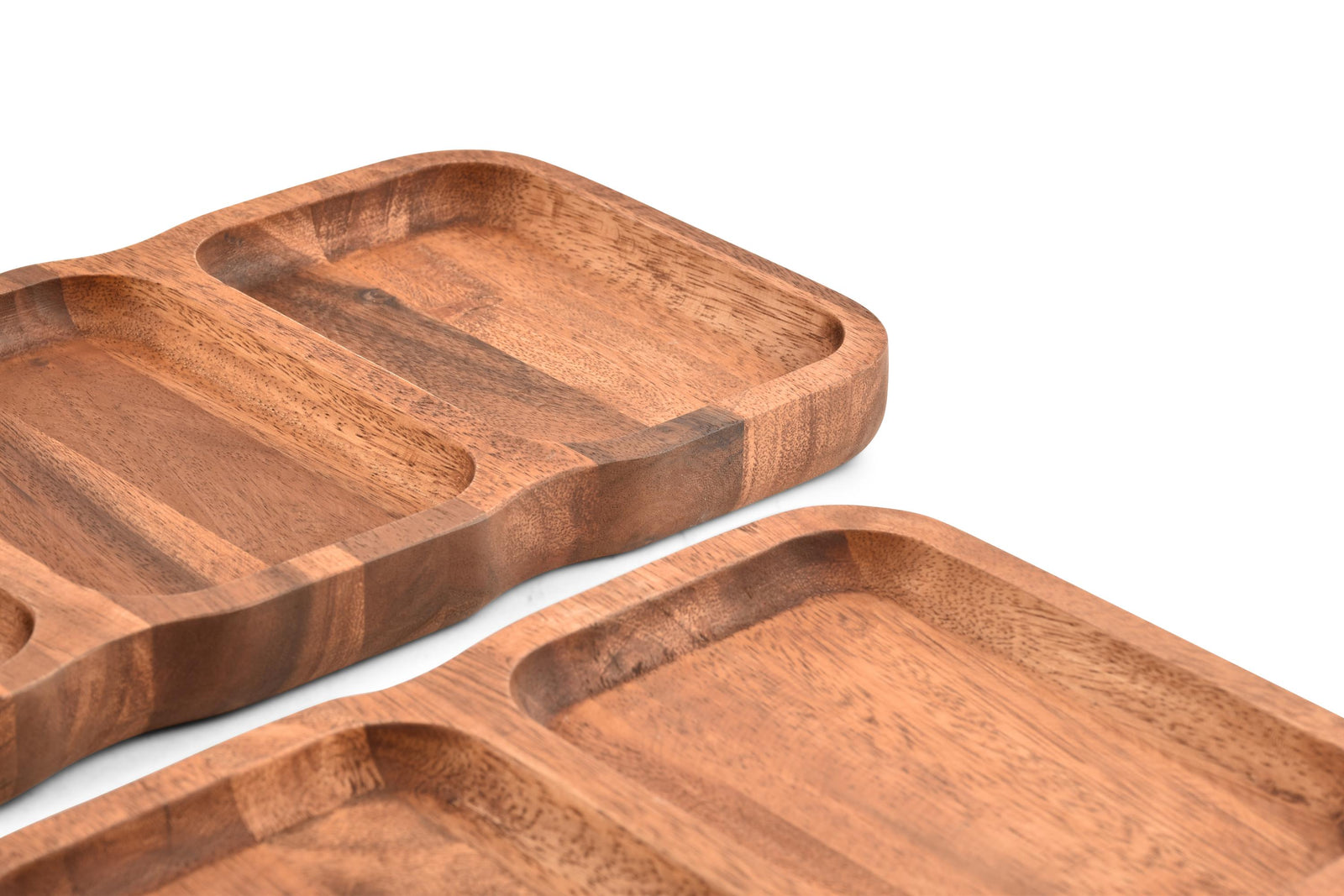 S&P - Serveerschaal 38x19xH3cm 3 delen Chop