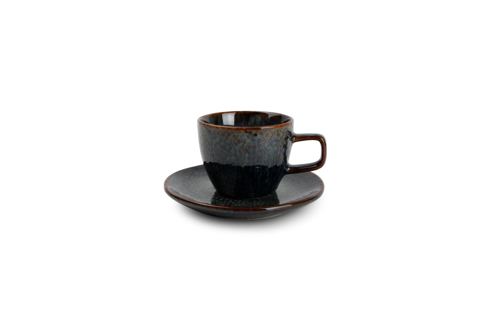 S&P - Tasse à moka 9,5cl et soucoupe 11,5cm saphir Mielo - 1 SET - 4 pièces