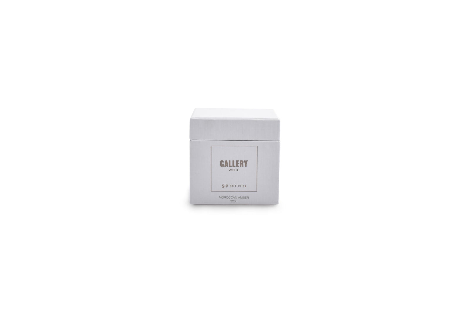 S&P - Bougie parfumée 220g White Gallery