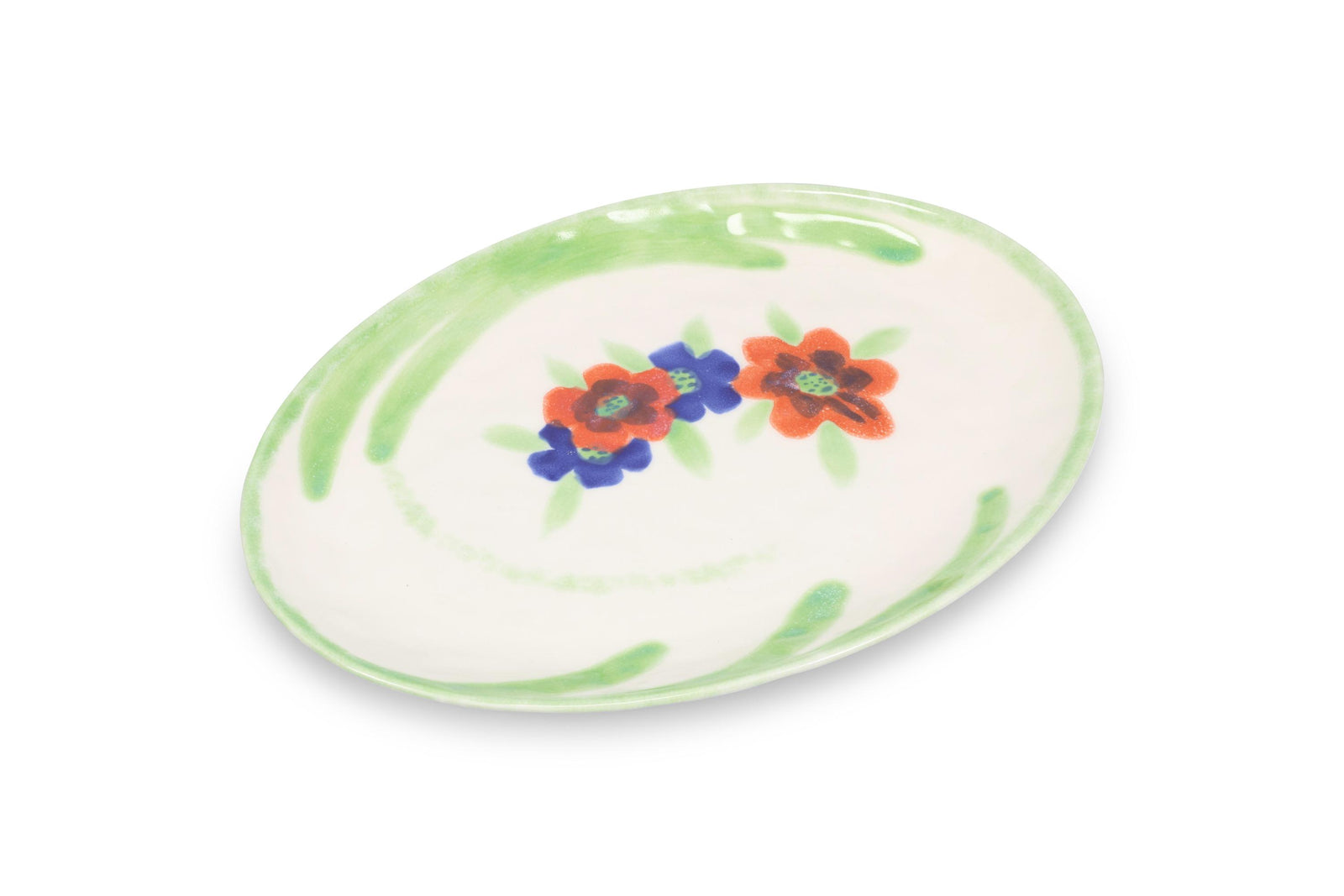 S&P - Serving dish 36,5x25,5cm Fleur