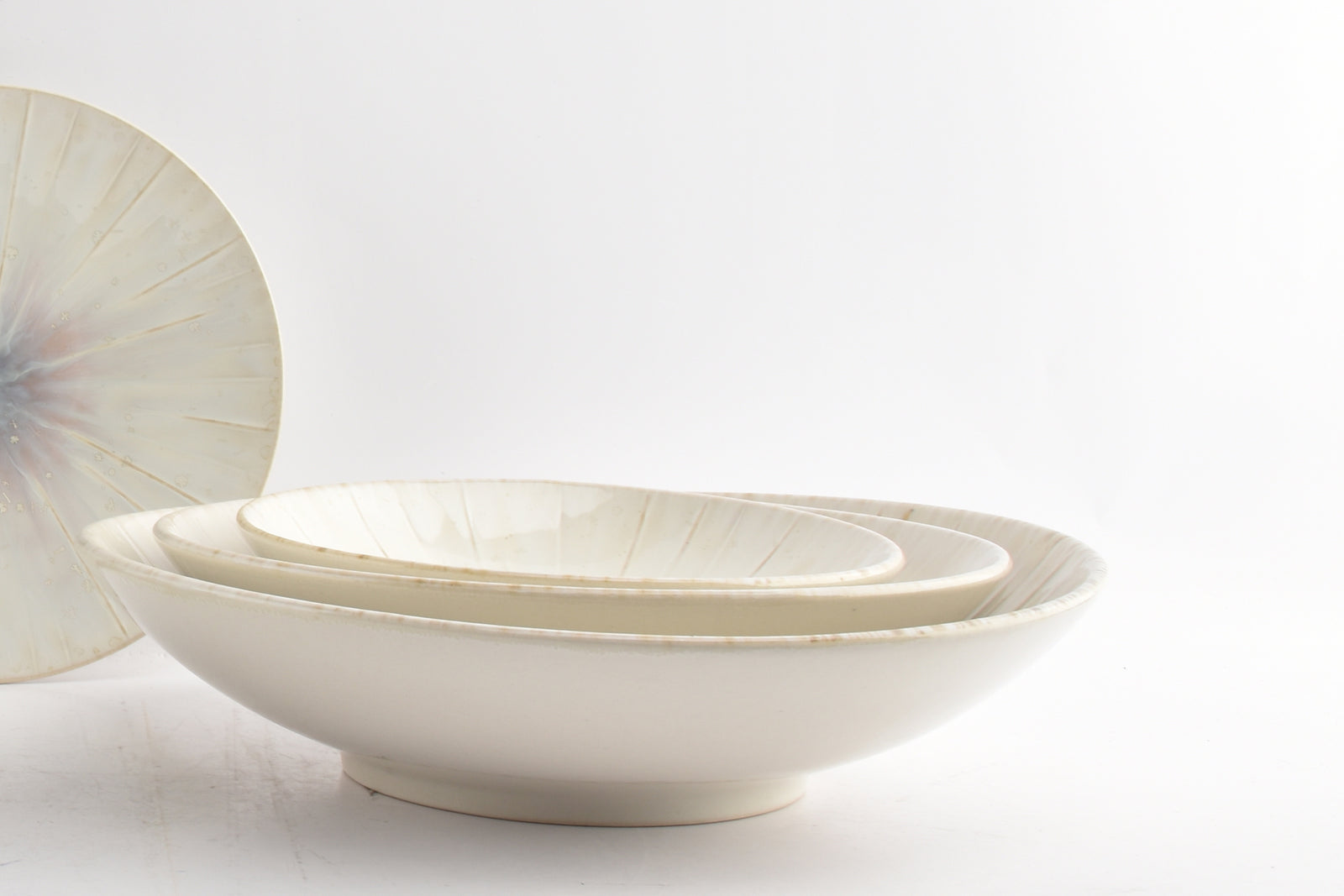 S&P - Bol 29,5xH7,5cm blanc Eclipse