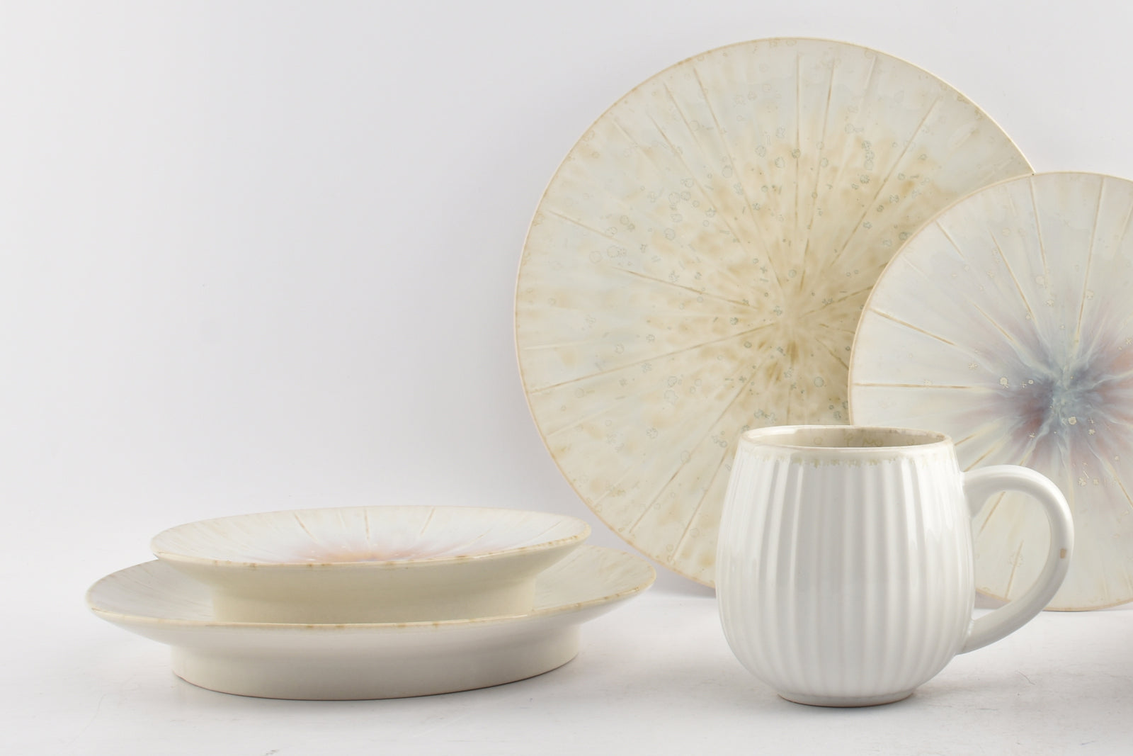 S&P - Beker 50cl wit Eclipse - 1 SET - 4 stuks