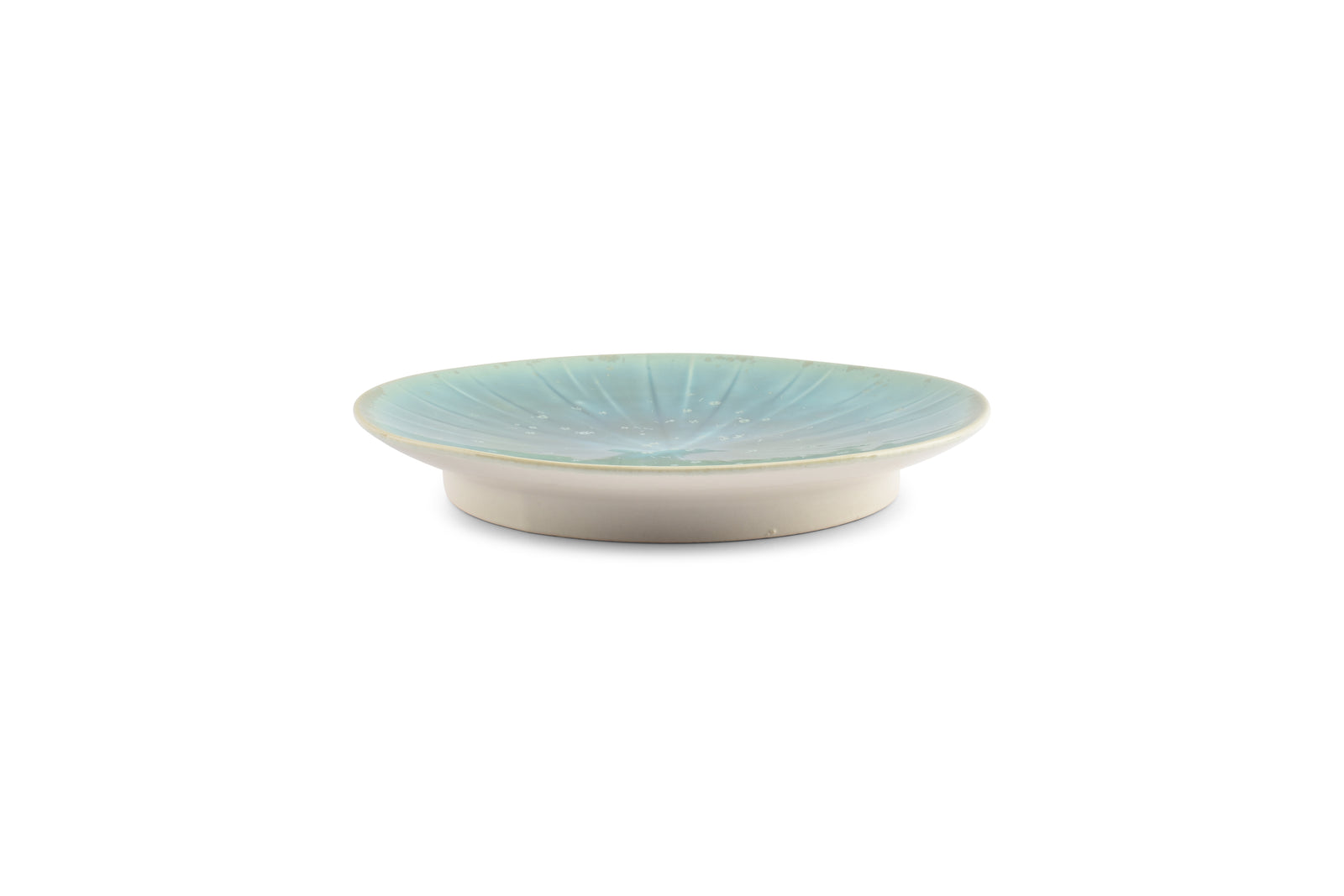 S&P - Assiette plate 23,5xH3,5cm turquoise Eclipse - 1 SET - 4 pièces
