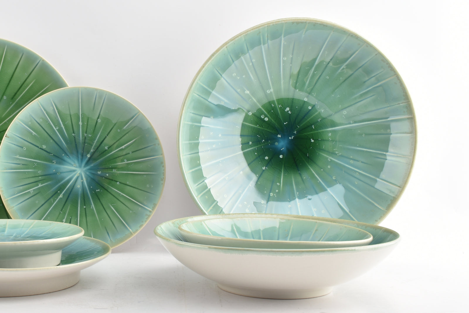 S&P - Kom 29,5xH7,5cm turquoise Eclipse