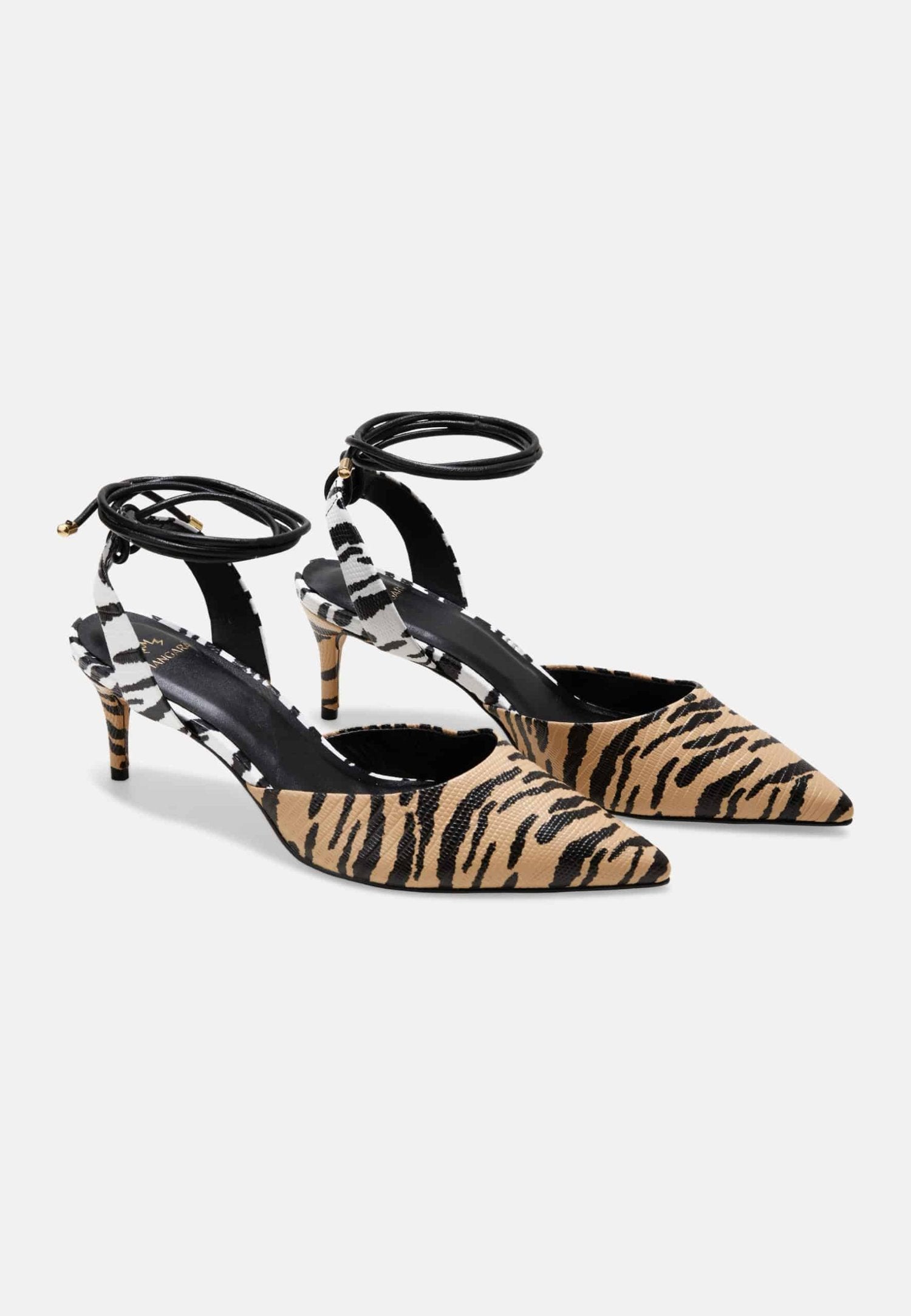 Jaborandi Pumps Bandjes Sandalen - Elegante Dames Sandalen - Zwart