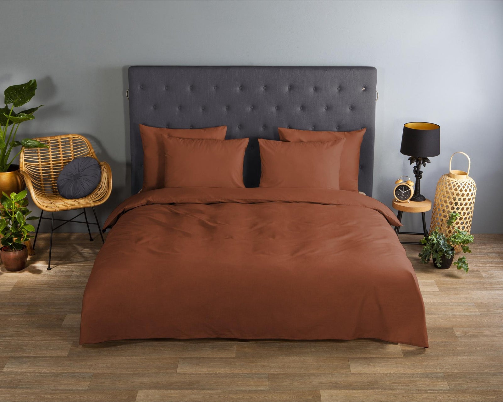 Good Morning - Housse De Couette - Uni - Terra