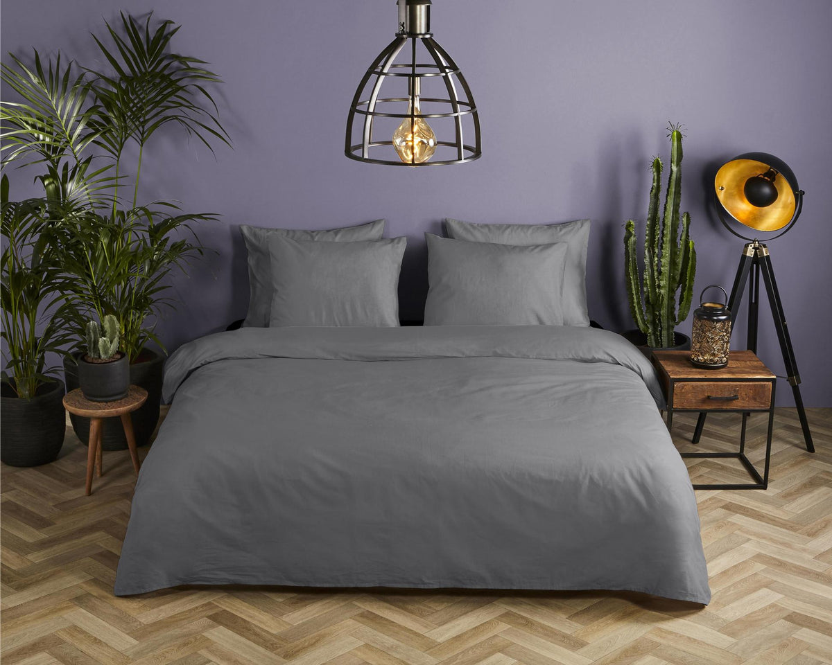 Hip - Housse De Couette - Uni - Grey