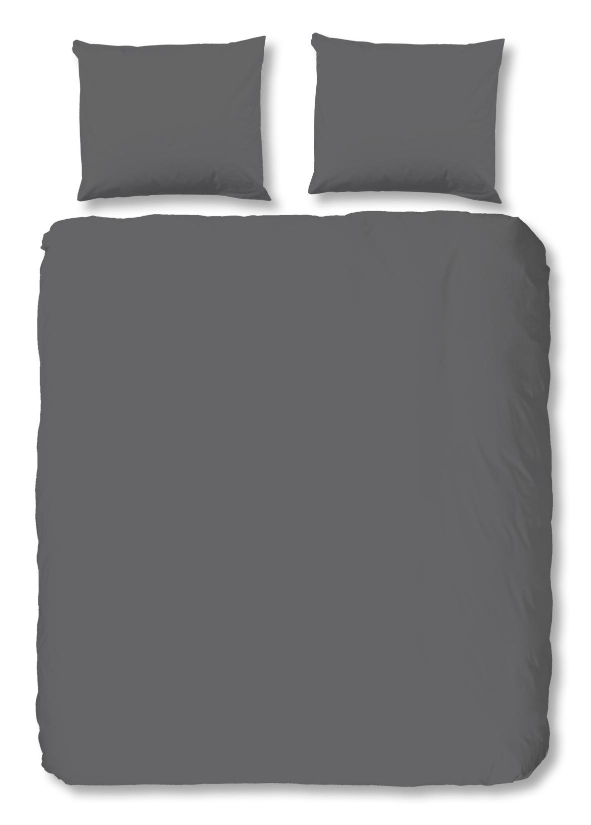 Hip - Dekbedovertrek - Uni - Grey