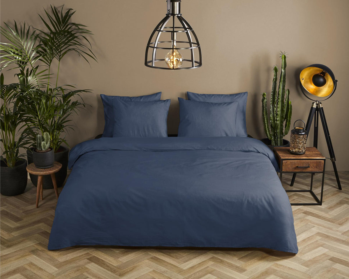 Hip - Housse De Couette - Uni - Dark Blue