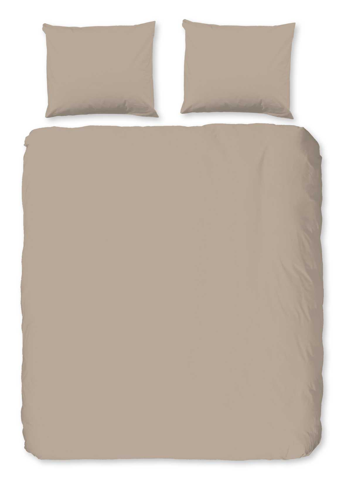 Good Morning - Dekbedovertrek - Uni - Sand