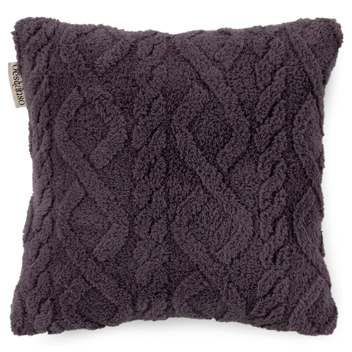 Descanso - Sierkussen - Jacquard teddy - Anthracite