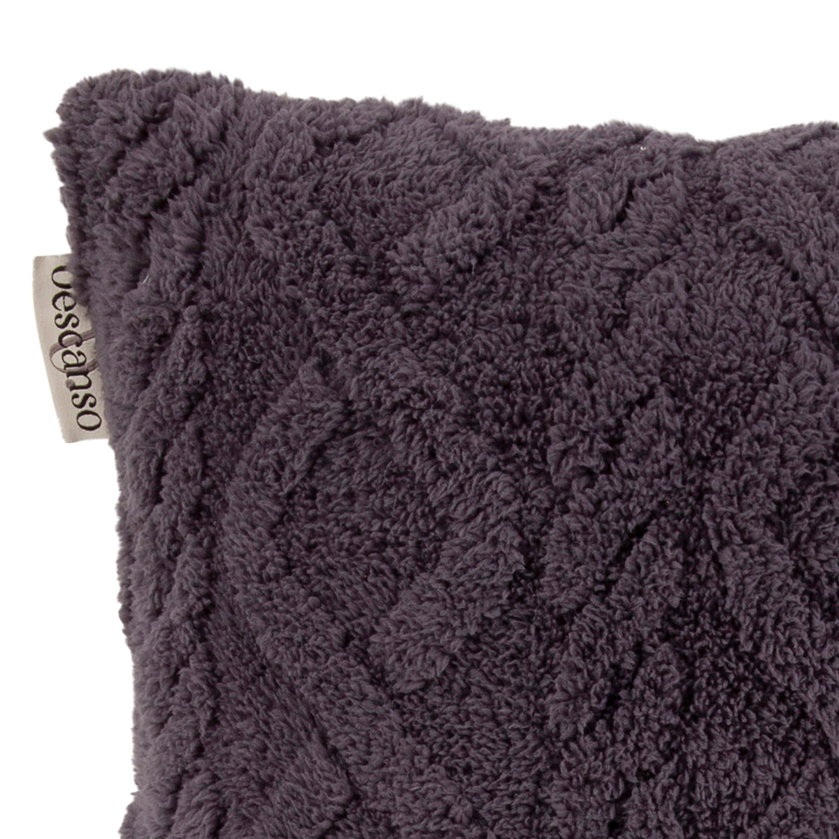 Descanso - Sierkussen - Jacquard teddy - Anthracite