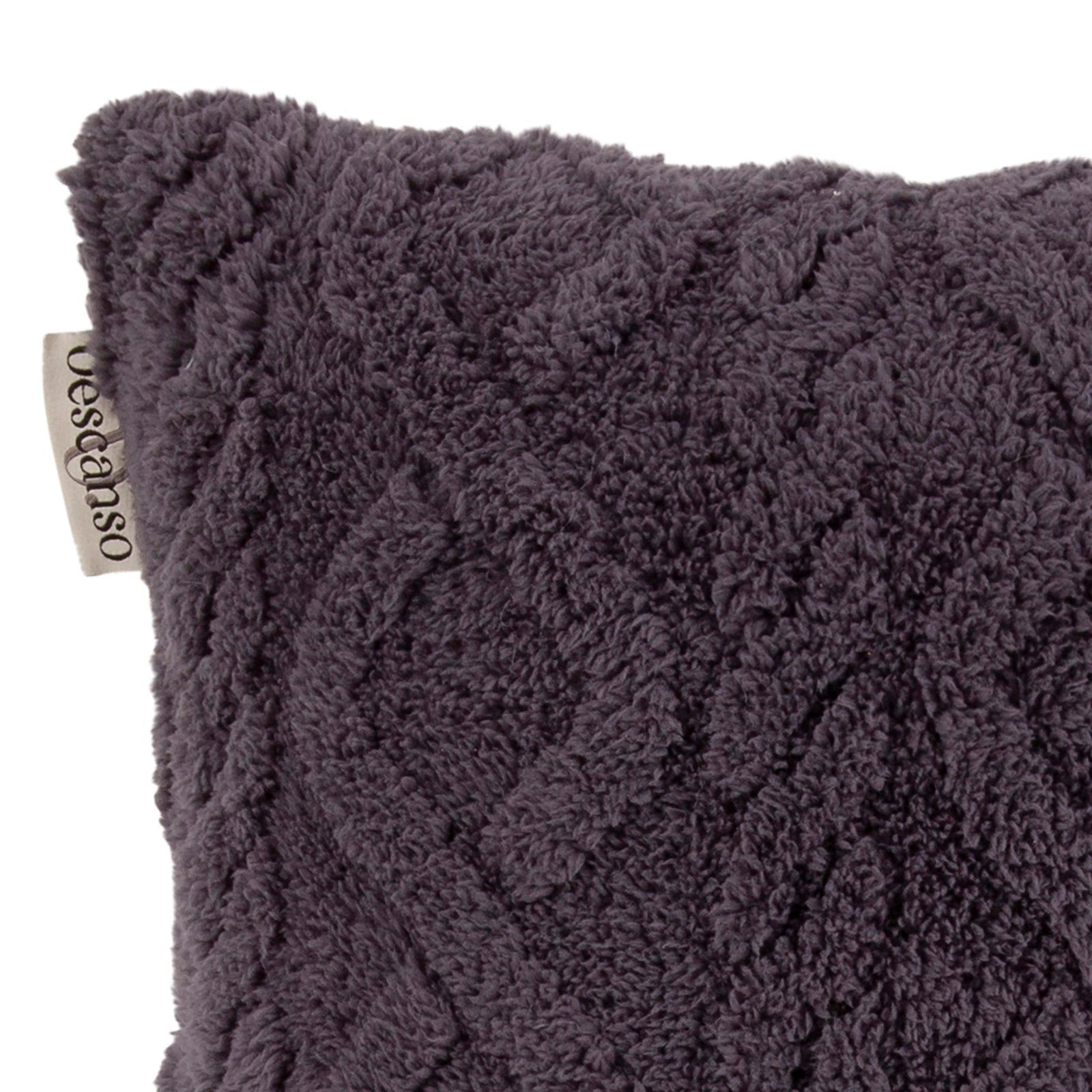 Descanso - Sierkussen - Jacquard teddy - Anthracite