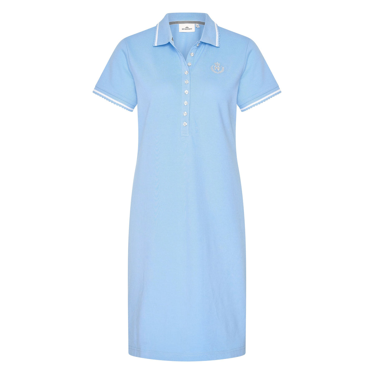 0402103701 - Polo dress HVSSalina  - 5765 - Sea - 34