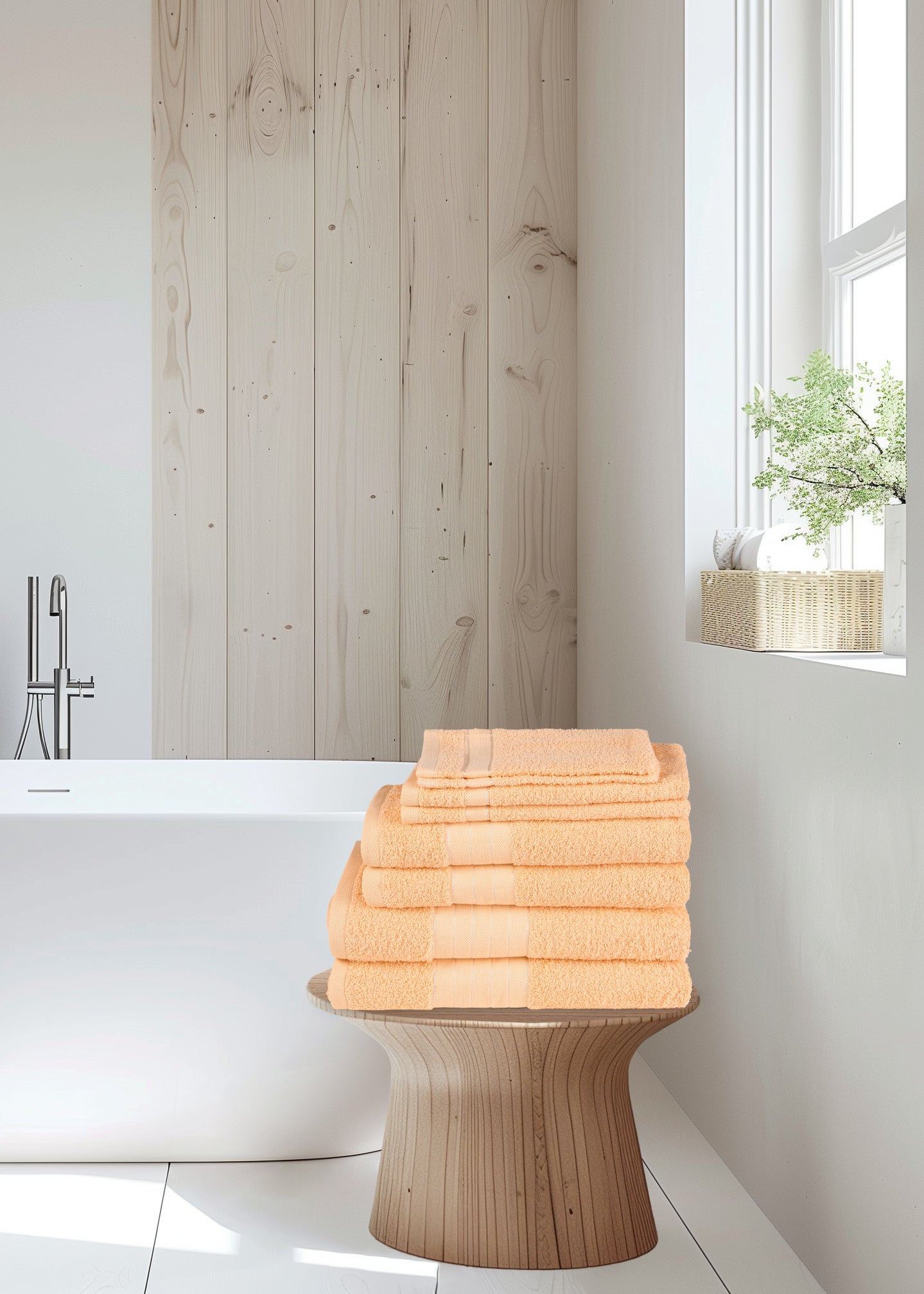 Good Morning - Uni serviette - Uni - Peach