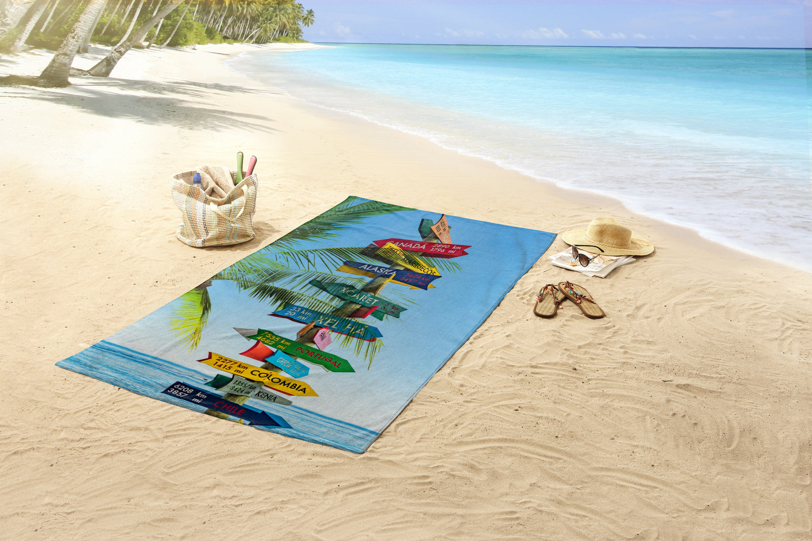 Good Morning - Strandlaken - Beach Sign - Multi