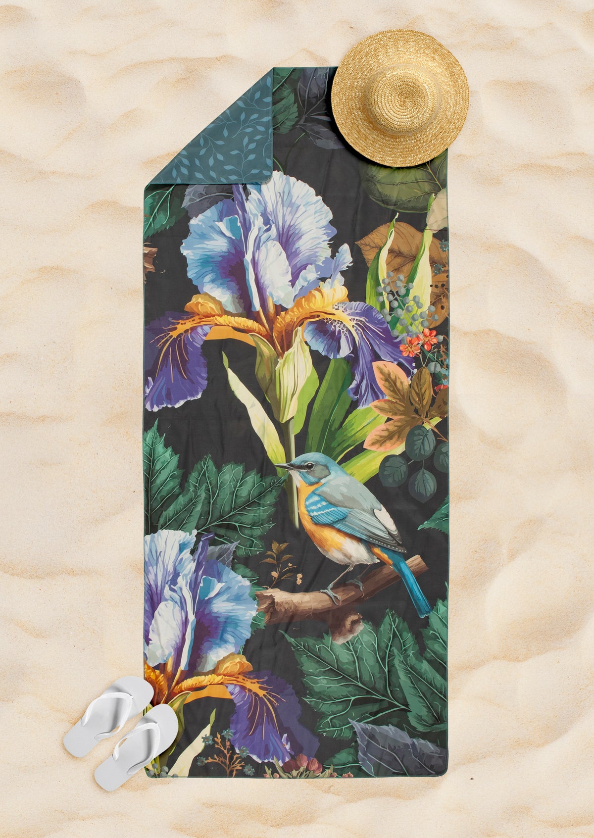 Descanso - Sport handdoek - Dilana - Anthracite