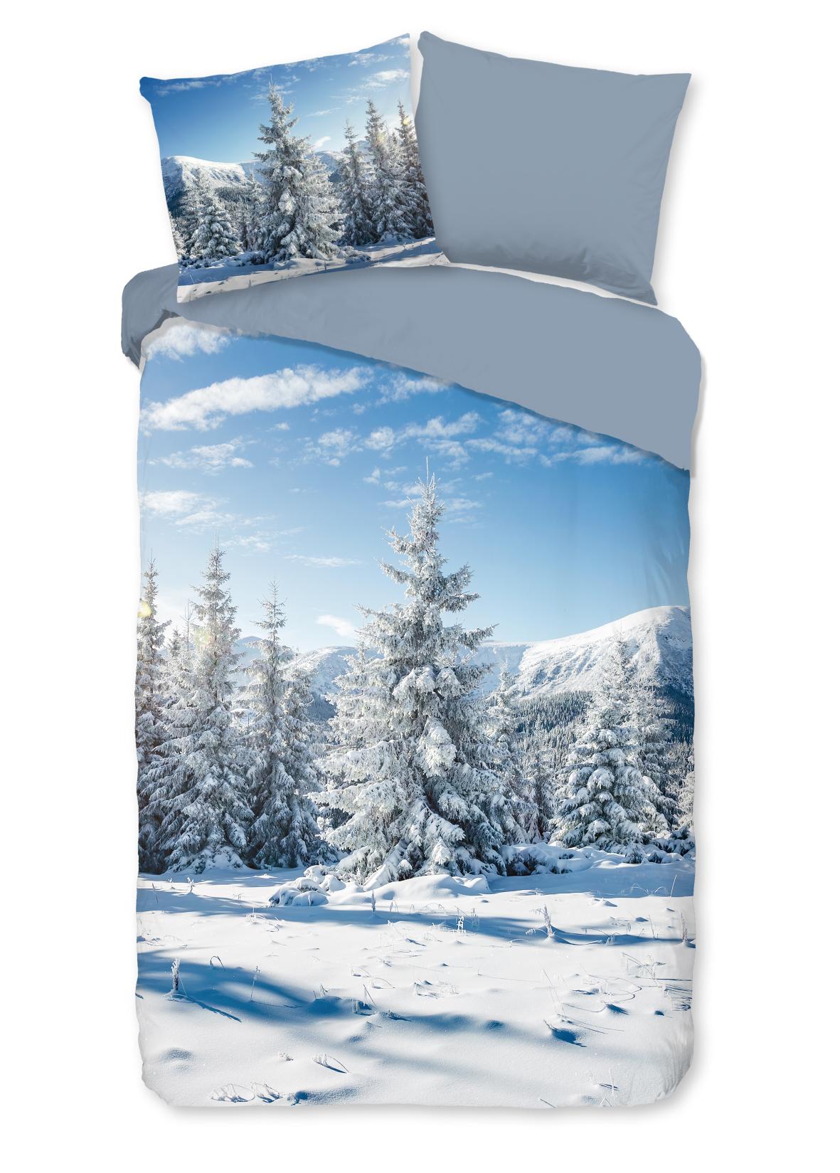 Good Morning - Dekbedovertrek - Albert - Blue