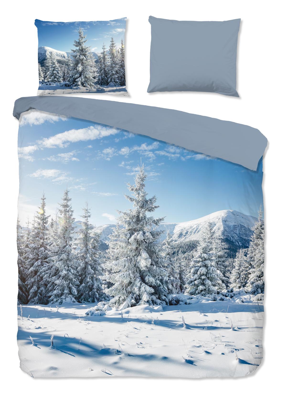 Good Morning - Dekbedovertrek - Albert - Blue