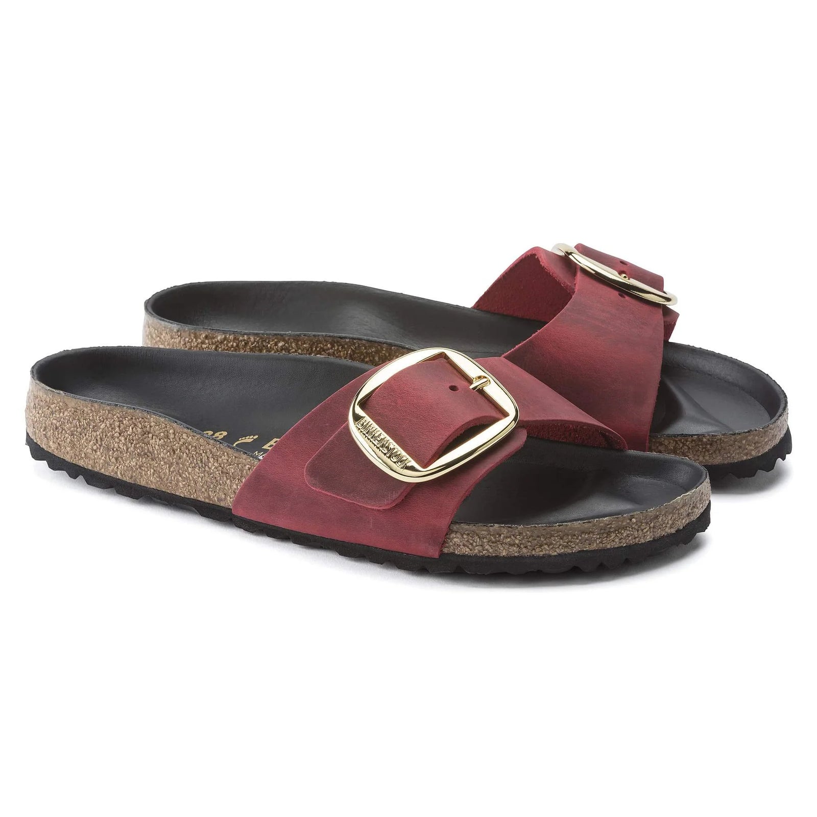 Madrid Big Buckle Fire Red