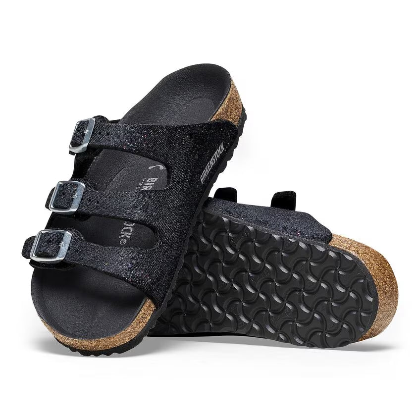 Florida Kids Velvet Glitter Black