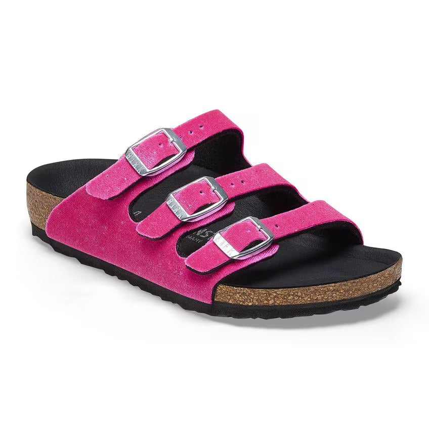 Florida Kids Velvet Glitter Pink