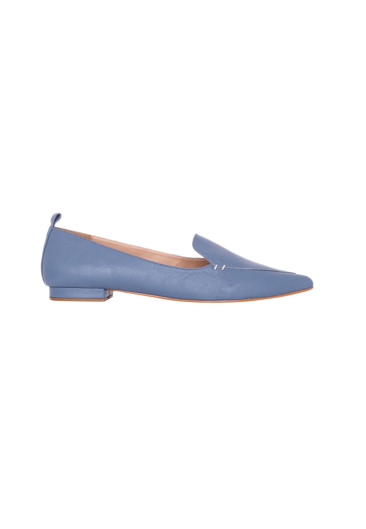 Mangará Butia Leren Ballerina - Blauw