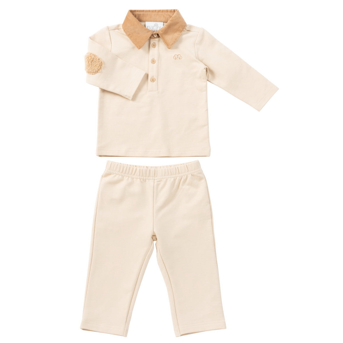 Pyjama 2Pc Teddy - Beige