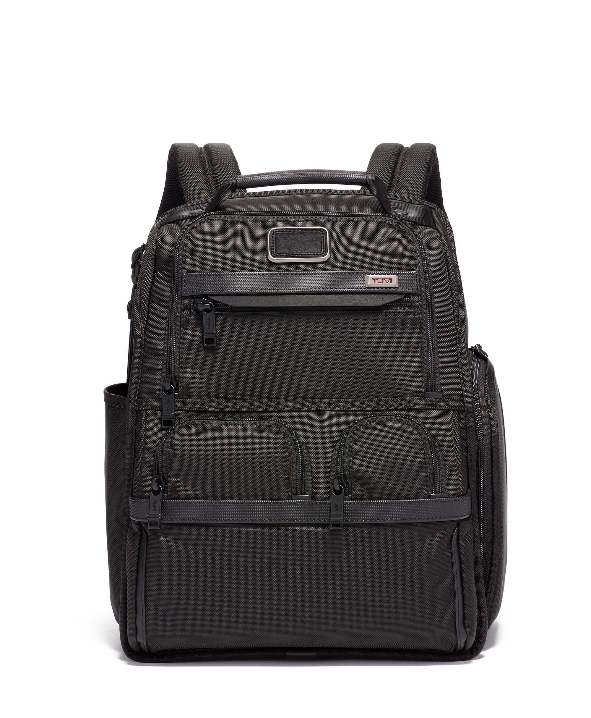 Alpha - Compact Laptop Brief Pack - Black