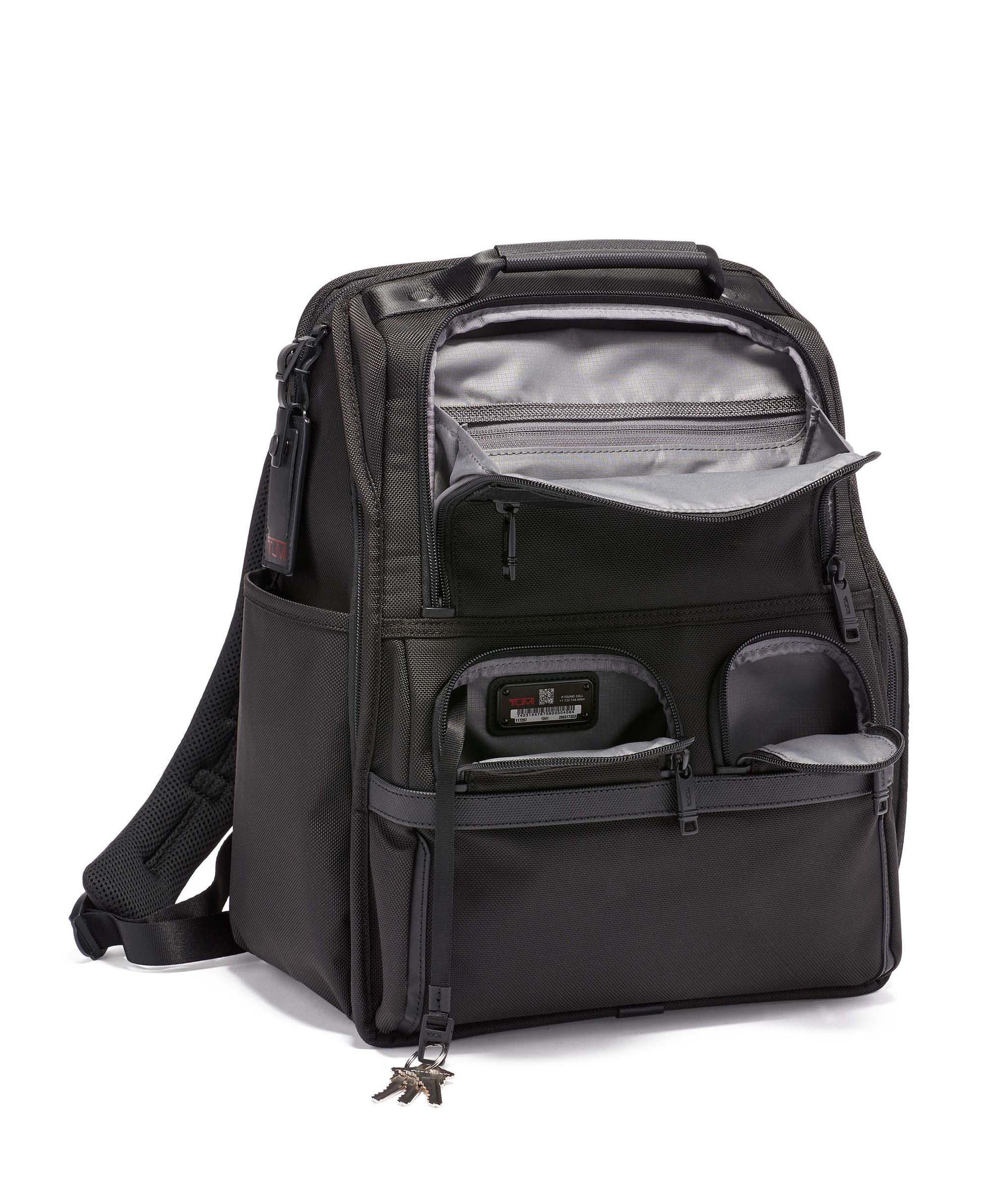 Alpha - Compact Laptop Brief Pack - Black