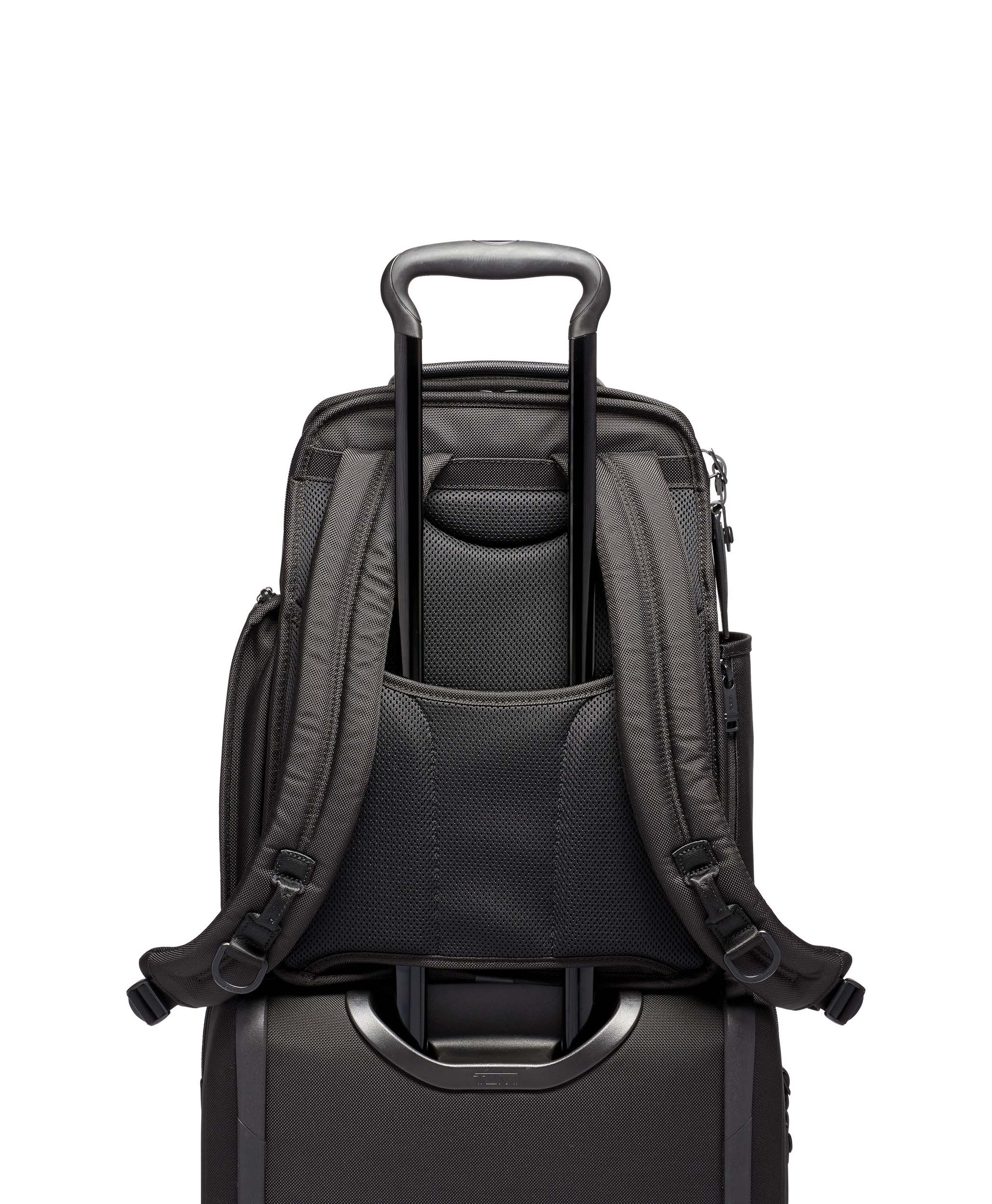 Alpha - Compact Laptop Brief Pack - Black