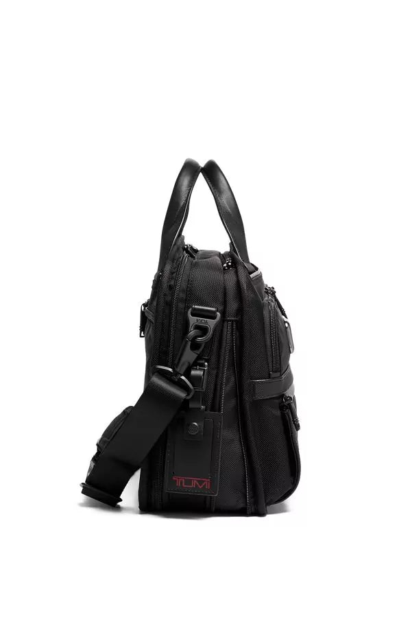 Alpha 3 - Small Screen Expandable Laptop Brief - Black