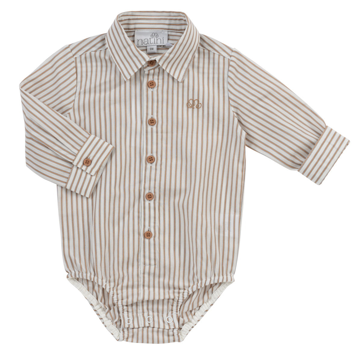 Bodyshirt Pierrot Stripes - Blanc Cassé