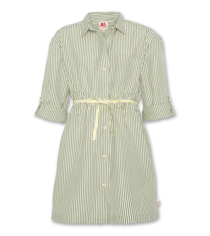 Modern Olive Dress - Olive