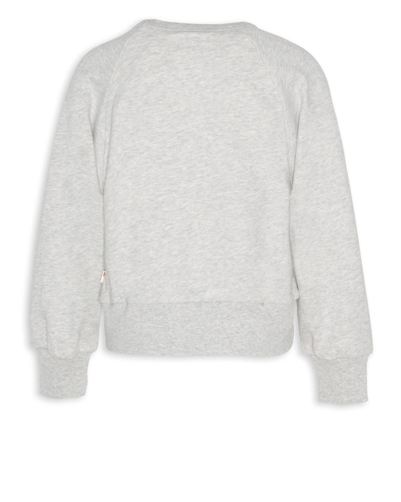 Aya Raglan Sweater A     - Heather Grey