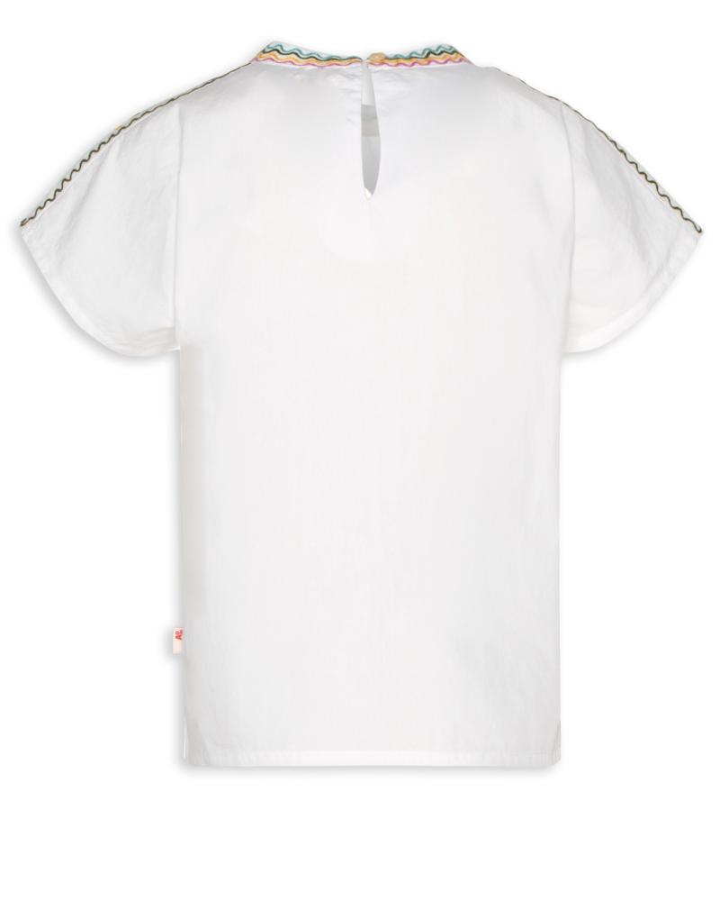 Naomi Color Shirt - White
