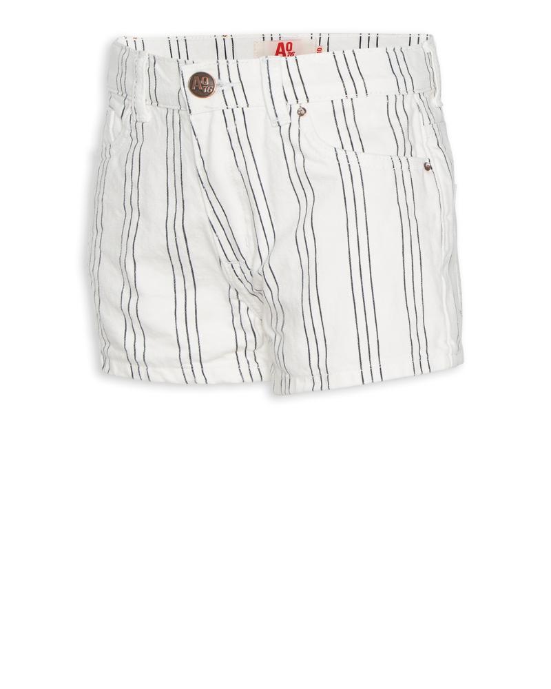 Kelly Striped Shorts - Ivory