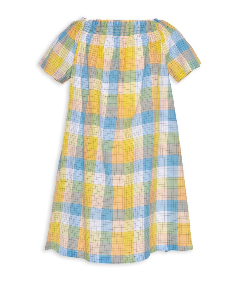 Layla Check Dress - Multicolour