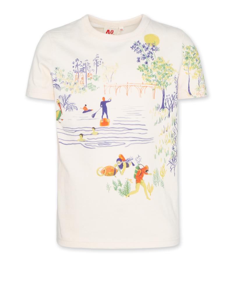 Mat Basic T-Shirt Dive - Sahara