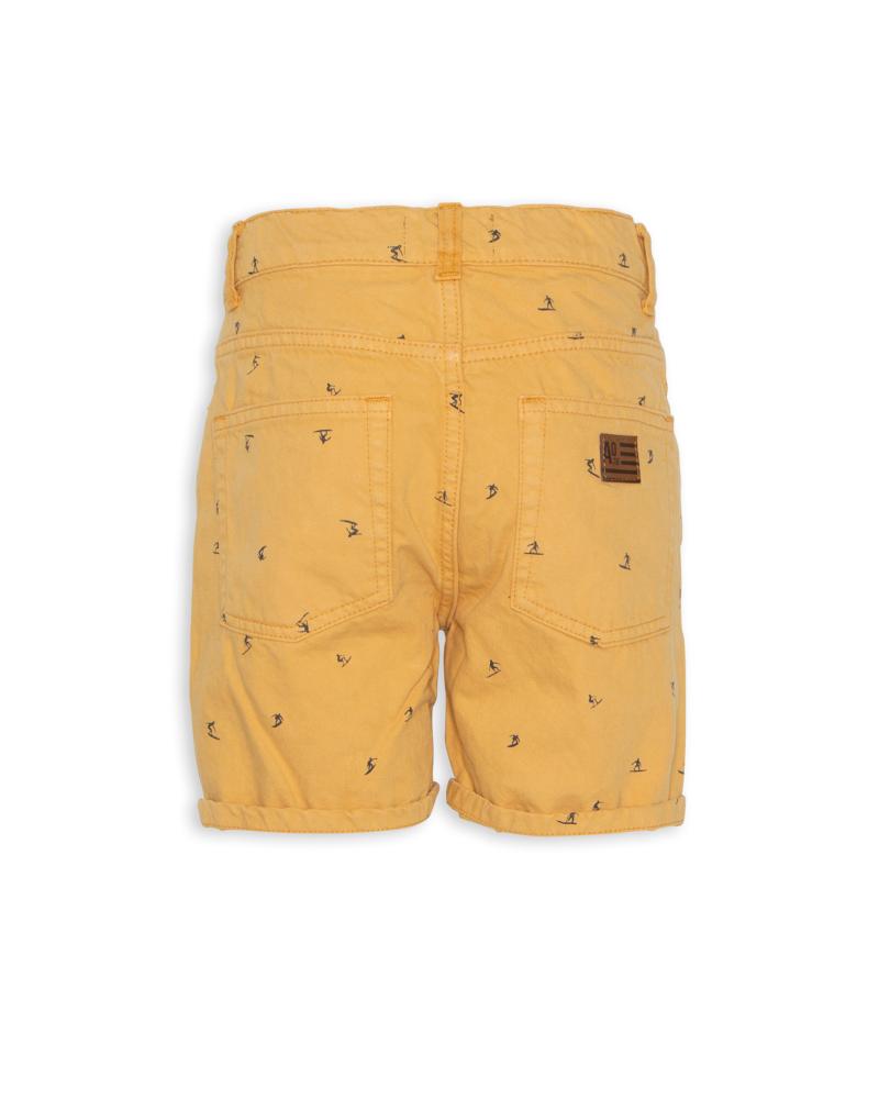 Mike Printed Shorts - Camel