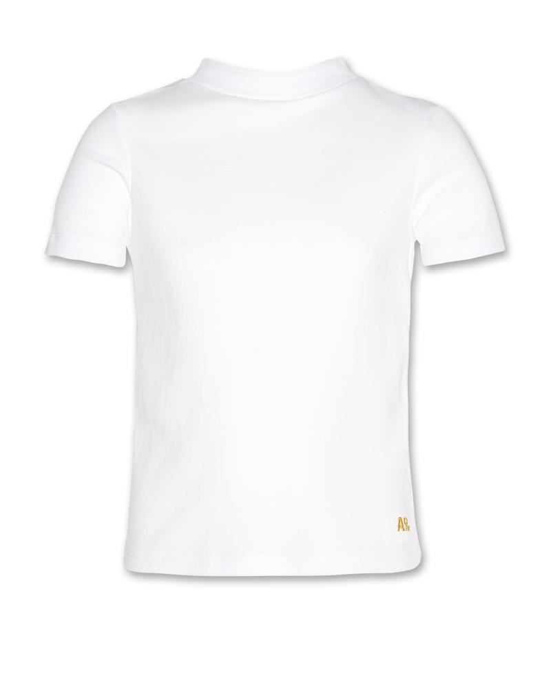 Anna T-Shirt Logo - White