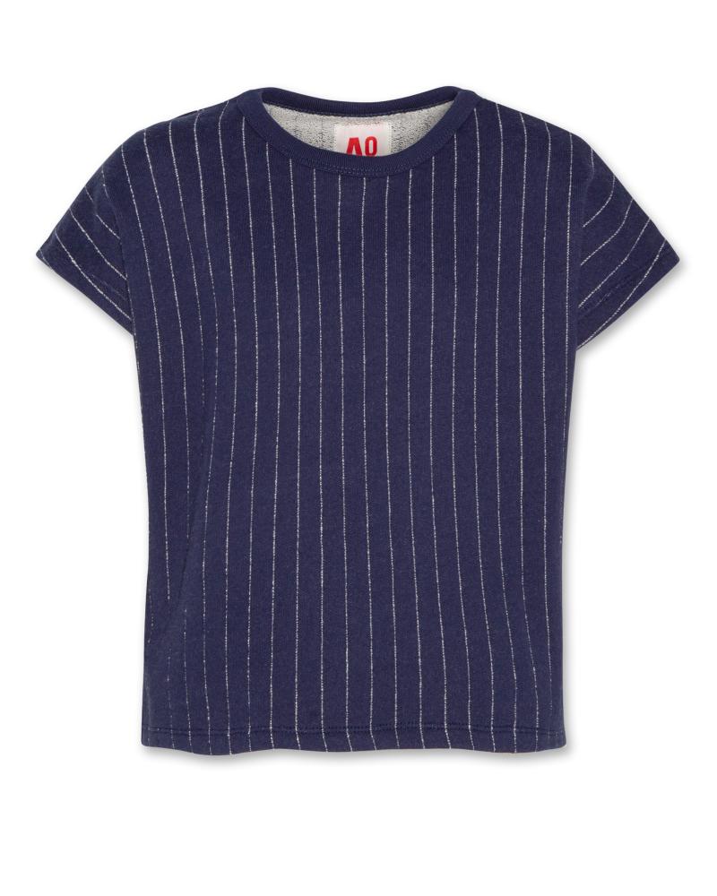 Bo Striped Sweater - Ink Navy