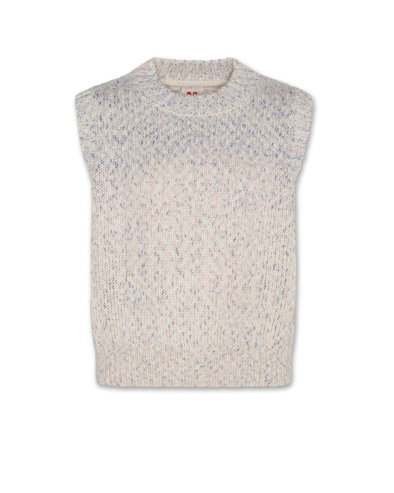 Di Sleeveless C-Neck Multi - Multicolour