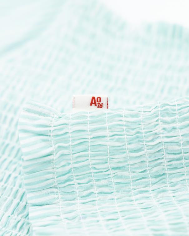 Guila Striped Shirt - Ocean