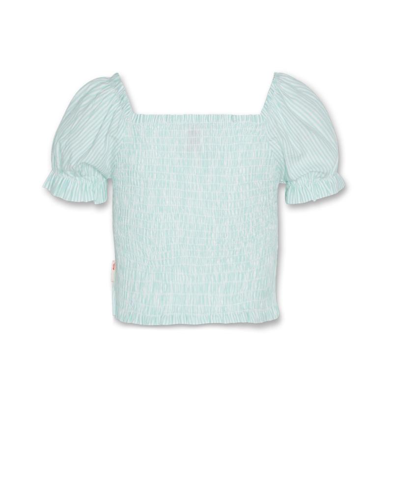 Guila Striped Shirt - Ocean