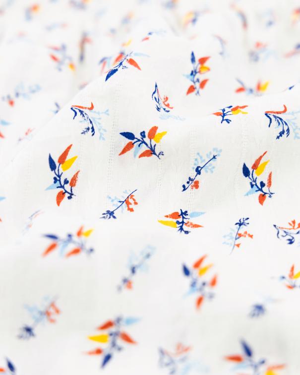 Indi Printed Shirt - Offwhite