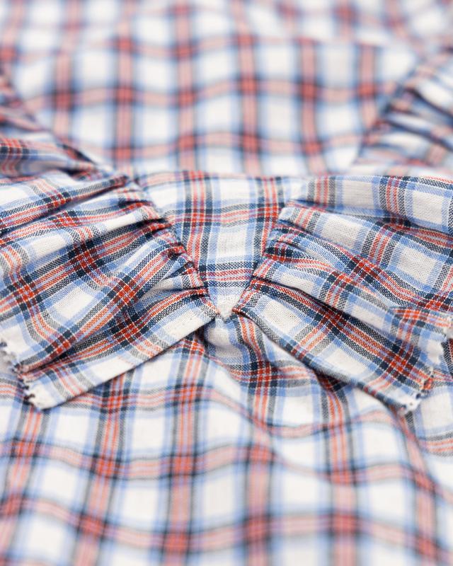 Gine Check Shirt - Red